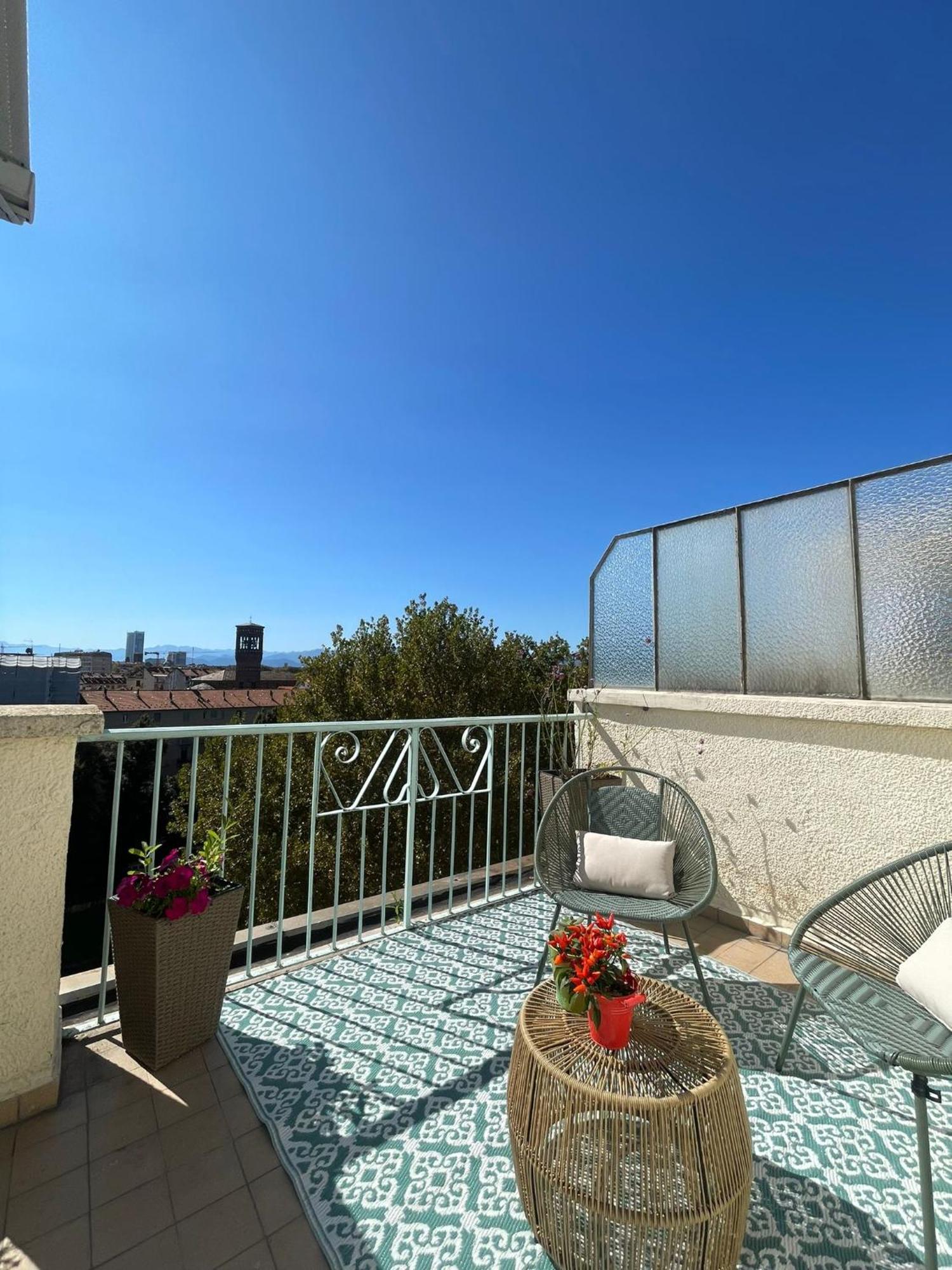 Attico Ellen Terrazza Con Vista Lejlighed Torino Eksteriør billede