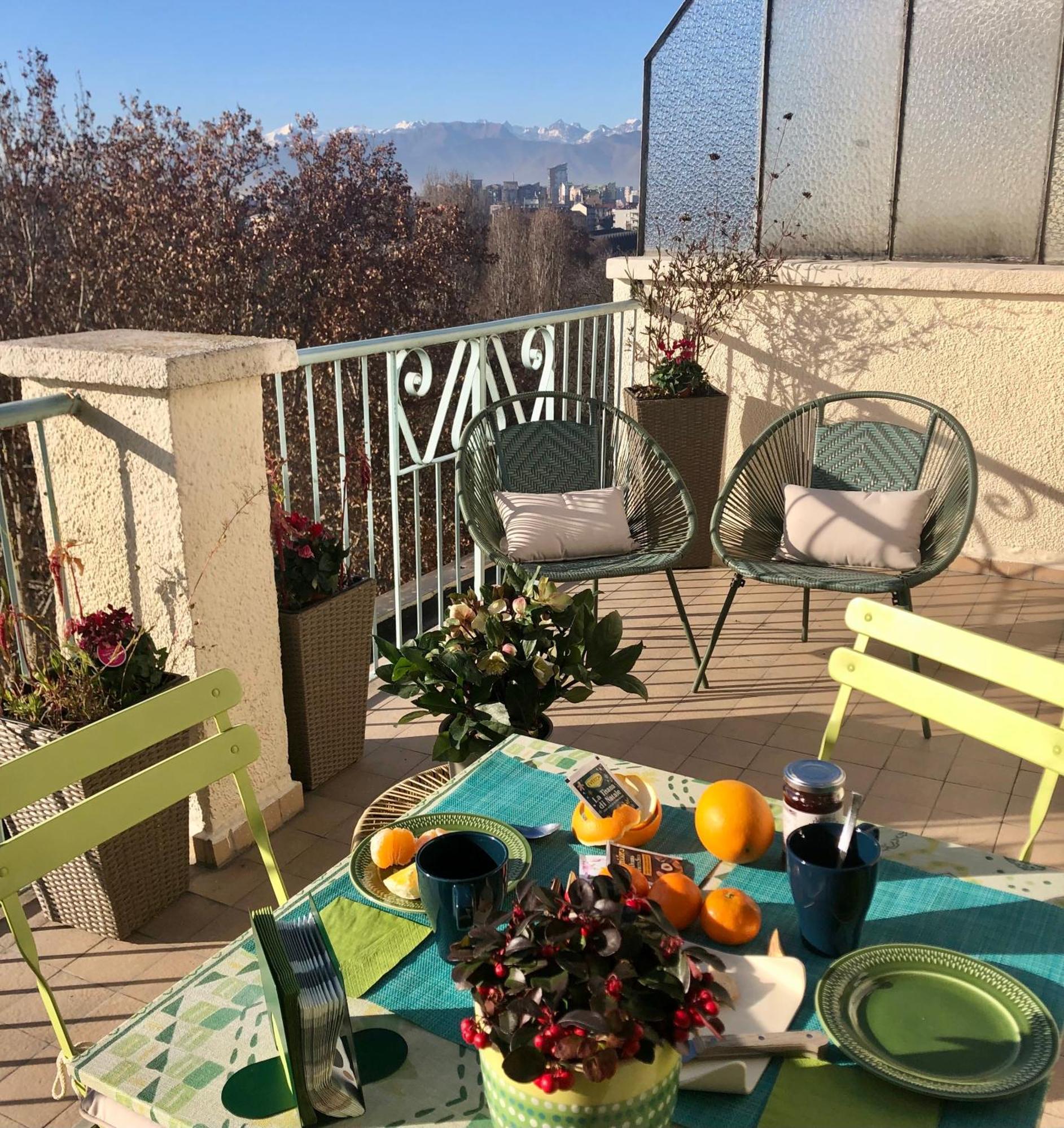 Attico Ellen Terrazza Con Vista Lejlighed Torino Eksteriør billede